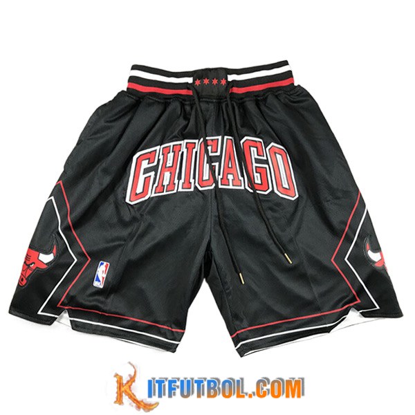 Cortos NBA Chicago Bulls 2023/24 Negro
