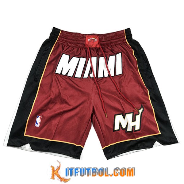 Cortos NBA Miami Heat 2023/24 Rojo