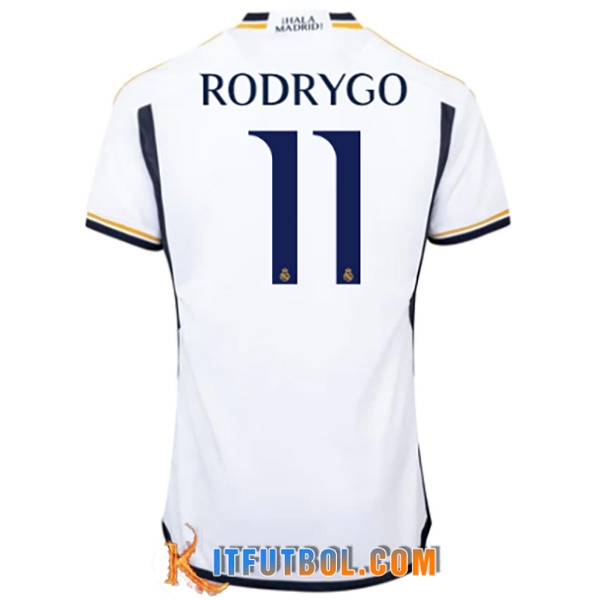 Camisetas De Futbol Real Madrid (RODRYGO #11) 2023/2024 Primera