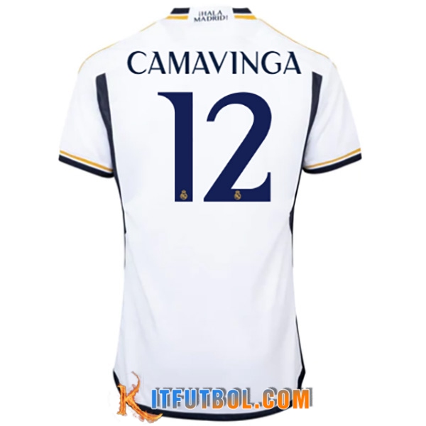 Camisetas De Futbol Real Madrid (CAMAVINGA #12) 2023/2024 Primera