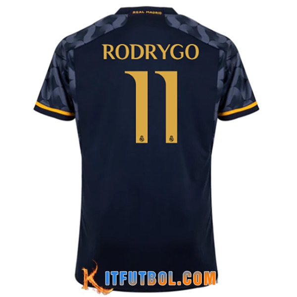Camisetas De Futbol Real Madrid (RODRYGO #11) 2023/2024 Segunda