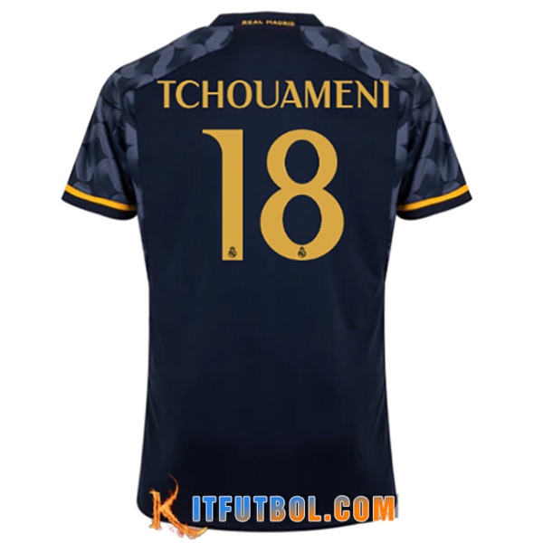 Camisetas De Futbol Real Madrid (TCHOUAMÉNI #18) 2023/2024 Segunda