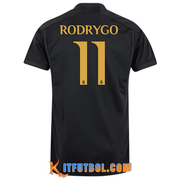 Camisetas De Futbol Real Madrid (RODRYGO #11) 2023/2024 Tercera