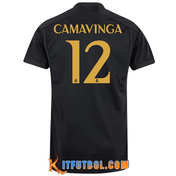 Camisetas De Futbol Real Madrid (CAMAVINGA #12) 2023/2024 Tercera
