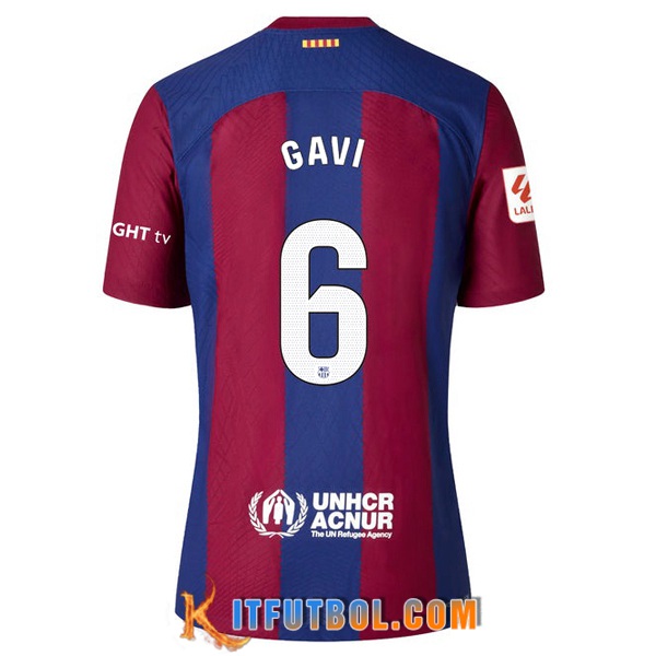 Camisetas De Futbol Barcelona (GAVI #6) 2023/2024 Primera