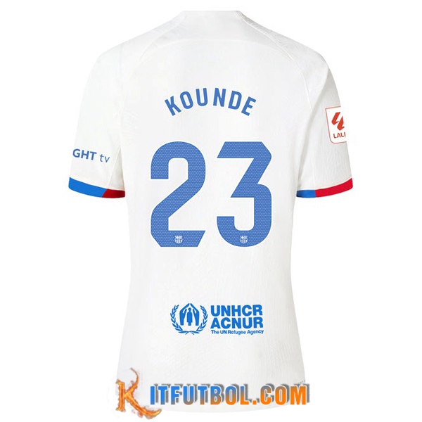 Camisetas De Futbol Barcelona (KOUNDE #23) 2023/2024 Segunda