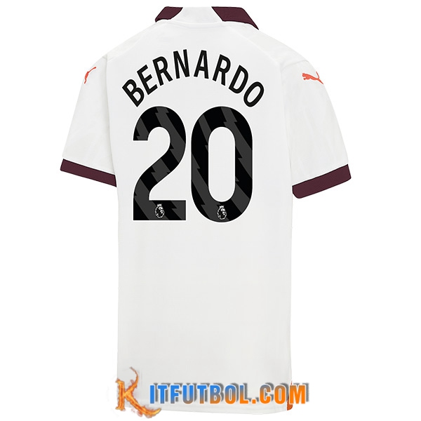 Camisetas De Futbol Manchester City (BERNARDO #20) 2023/2024 Segunda