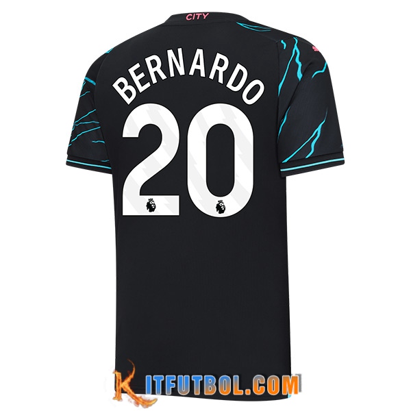Camisetas De Futbol Manchester City (BERNARDO #20) 2023/2024 Tercera