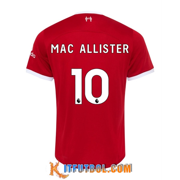Camisetas De Futbol Liverpool (MAC ALLISTER #10) 2023/2024 Primera