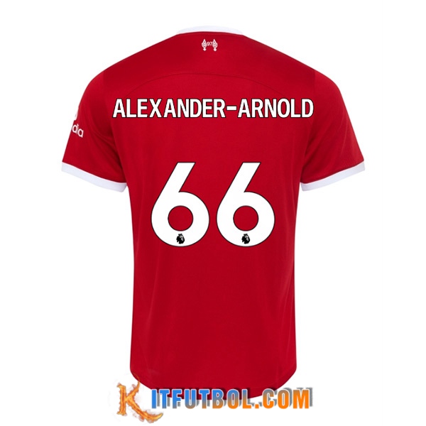 Camisetas De Futbol Liverpool (ALEXANDER-ARNOLD #66) 2023/2024 Primera