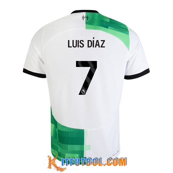 Camisetas De Futbol Liverpool (LUIS DÍAZ #7) 2023/2024 Segunda