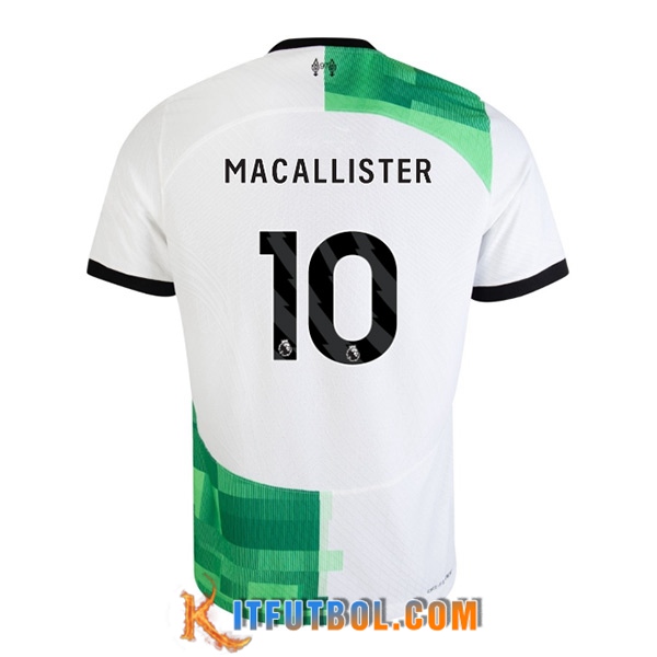 Camisetas De Futbol Liverpool (MAC ALLISTER #10) 2023/2024 Segunda