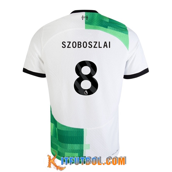 Camisetas De Futbol Liverpool (SZOBOSZLAI #8) 2023/2024 Segunda