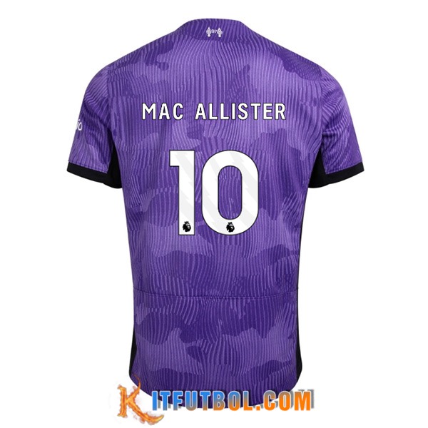 Camisetas De Futbol Liverpool (MAC ALLISTER #10) 2023/2024 Tercera