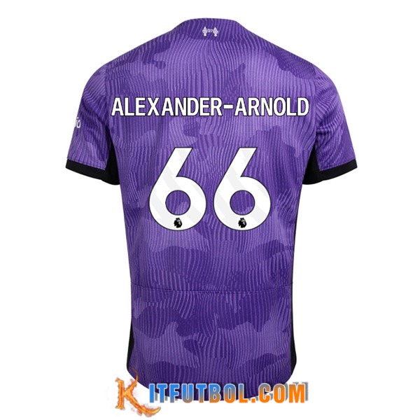 Camisetas De Futbol Liverpool (ALEXANDER-ARNOLD #66) 2023/2024 Tercera