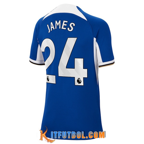 Camisetas De Futbol Chelsea (JAMES #24) 2023/2024 Primera