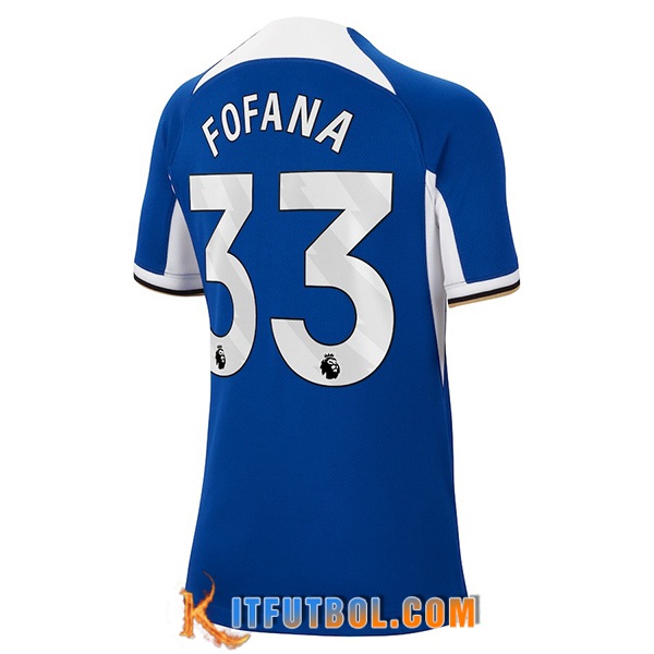Camisetas De Futbol Chelsea (FOFANA #33) 2023/2024 Primera