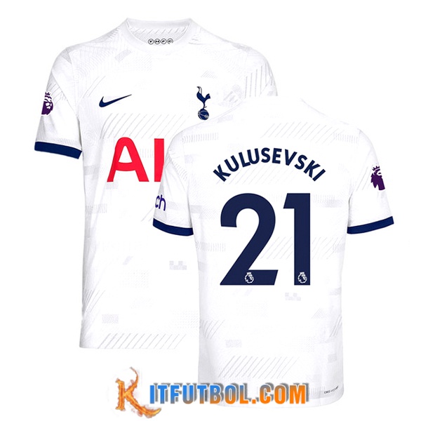 Camisetas De Futbol Tottenham Hotspur (KULUSEVSKI #21) 2023/2024 Primera
