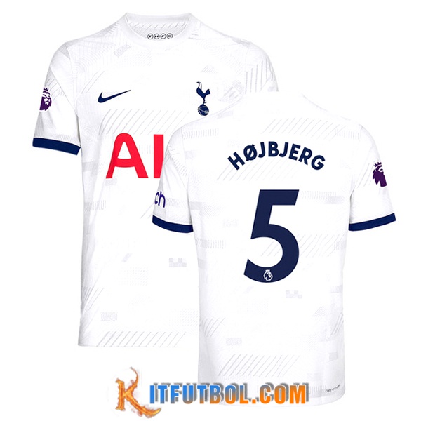 Camisetas De Futbol Tottenham Hotspur (HÖJBJERG #5) 2023/2024 Primera