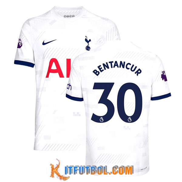 Camisetas De Futbol Tottenham Hotspur (BENTANCUR #30) 2023/2024 Primera