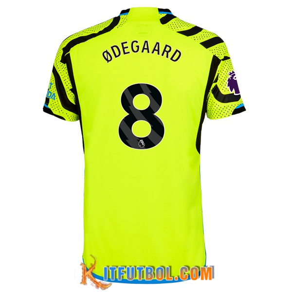 Camisetas De Futbol Arsenal (ØDEGAARD #8) 2023/2024 Segunda