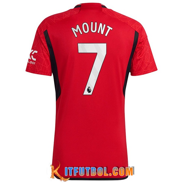 Camisetas De Futbol Manchester United (MOUNT #7) 2023/2024 Primera