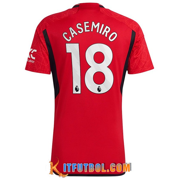 Camisetas De Futbol Manchester United (CASEMIRO #18) 2023/2024 Primera