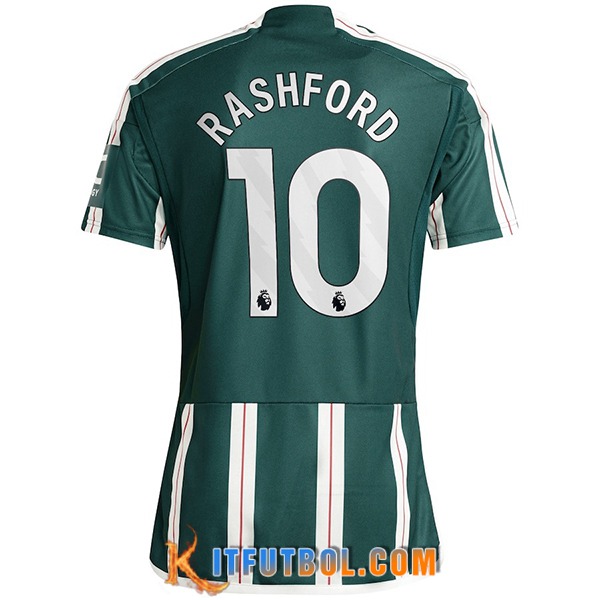Camisetas De Futbol Manchester United (RASHFORD #10) 2023/2024 Segunda