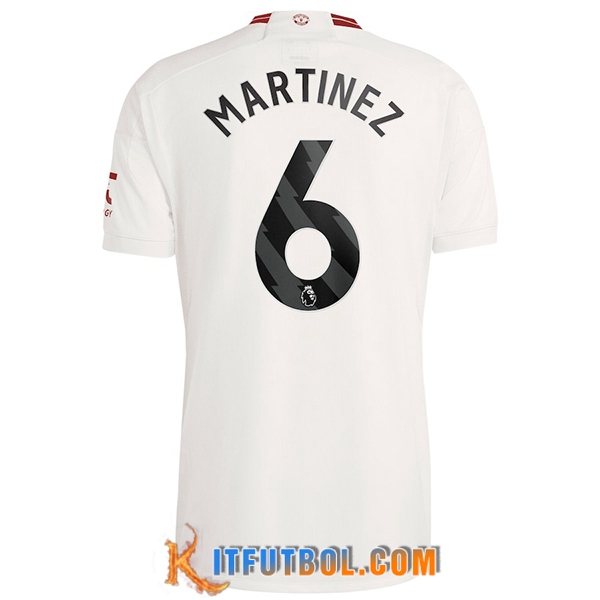 Camisetas De Futbol Manchester United (MARTINEZ #6) 2023/2024 Tercera