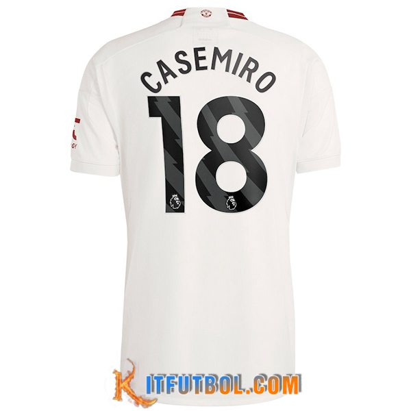 Camisetas De Futbol Manchester United (CASEMIRO #18) 2023/2024 Tercera