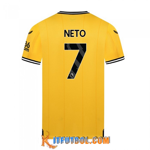 Camisetas De Futbol Wolves (NETO #7) 2023/2024 Primera