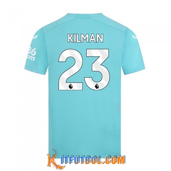 Camisetas De Futbol Wolves (KILMAN #23) 2023/2024 Tercera