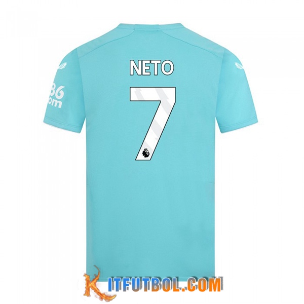 Camisetas De Futbol Wolves (NETO #7) 2023/2024 Tercera