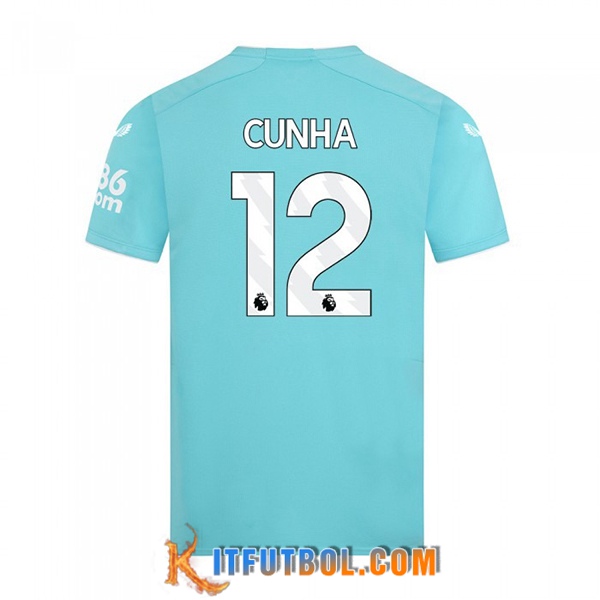 Camisetas De Futbol Wolves (CUNHA #12) 2023/2024 Tercera