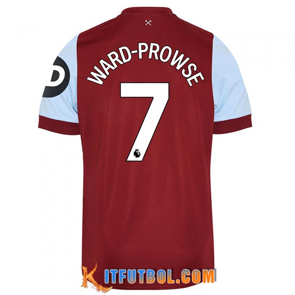 Camisetas De Futbol West Ham (WARD-PROWSE #7) 2023/2024 Primera