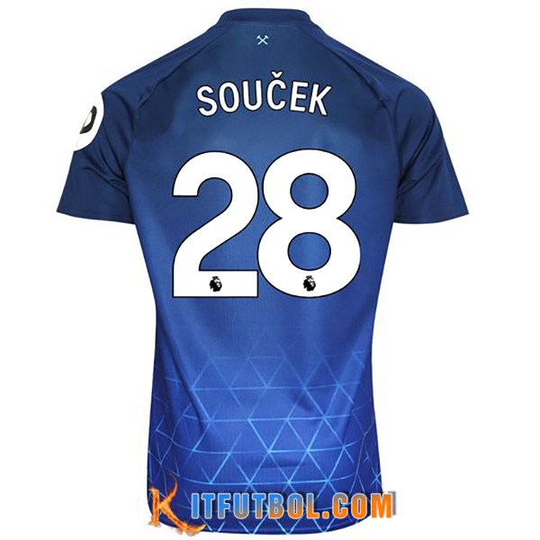 Camisetas De Futbol West Ham (SOUCEK #28) 2023/2024 Tercera