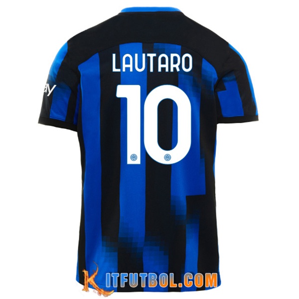 Camisetas De Futbol Inter Milan (LAUTARO #10) 2023/2024 Primera