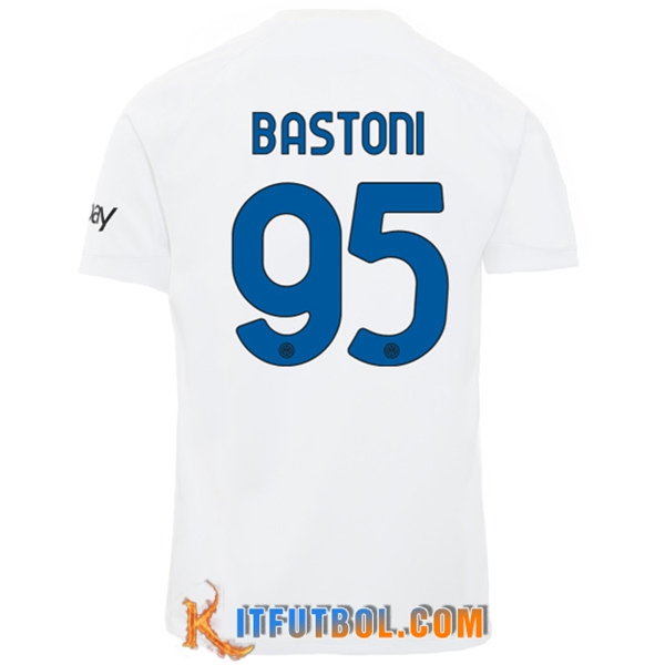 Camisetas De Futbol Inter Milan (BASTONI #95) 2023/2024 Segunda