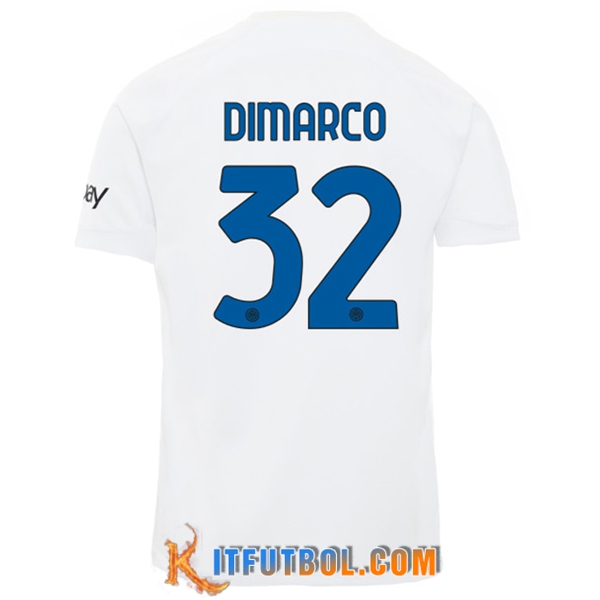 Camisetas De Futbol Inter Milan (DIMARCO #32) 2023/2024 Segunda