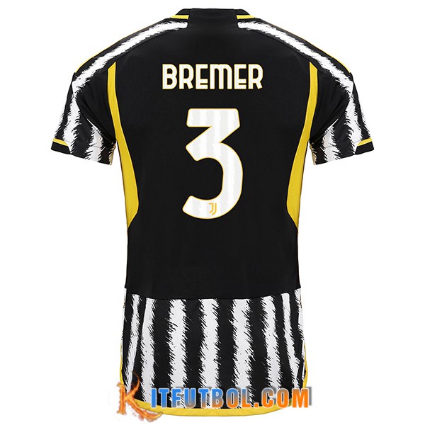 Camisetas De Futbol Juventus (BREMER #3) 2023/2024 Primera
