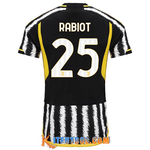Camisetas De Futbol Juventus (RABIOT #25) 2023/2024 Primera