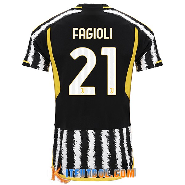 Camisetas De Futbol Juventus (FAGIOLI #21) 2023/2024 Primera