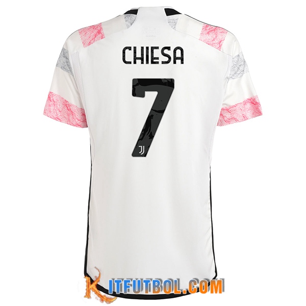Camisetas De Futbol Juventus (CHIESA #7) 2023/2024 Segunda