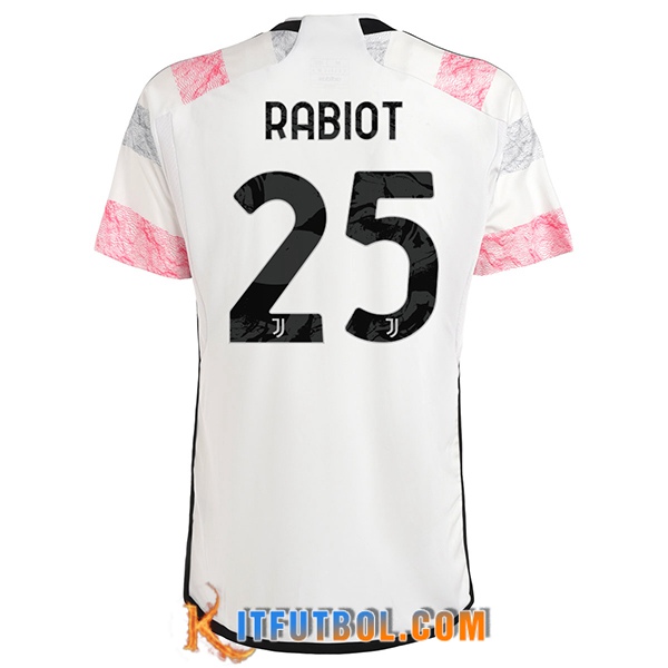 Camisetas De Futbol Juventus (RABIOT #25) 2023/2024 Segunda