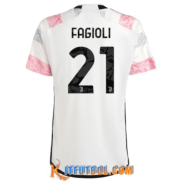 Camisetas De Futbol Juventus (FAGIOLI #21) 2023/2024 Segunda
