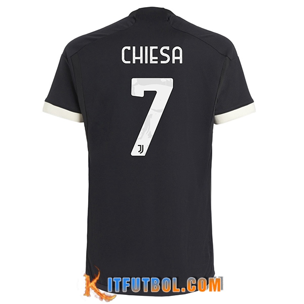 Camisetas De Futbol Juventus (CHIESA #7) 2023/2024 Tercera