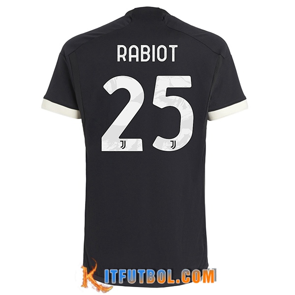 Camisetas De Futbol Juventus (RABIOT #25) 2023/2024 Tercera
