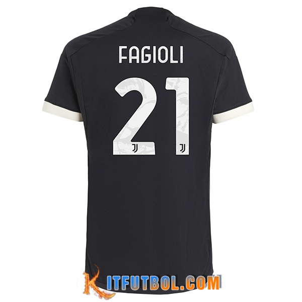Camisetas De Futbol Juventus (FAGIOLI #21) 2023/2024 Tercera
