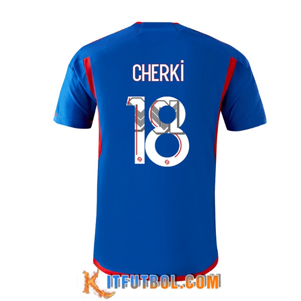 Camisetas De Futbol Lyon (CHERKI #18) 2023/2024 Segunda