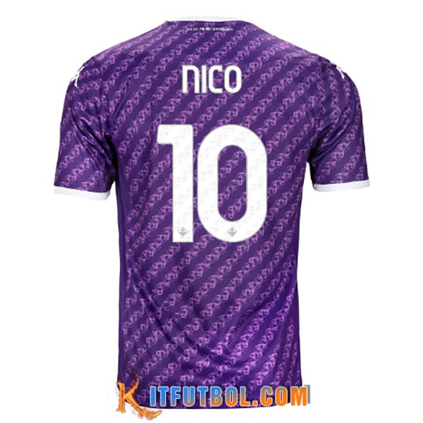 Camisetas De Futbol ACF Fiorentina (NICO #10) 2023/2024 Primera